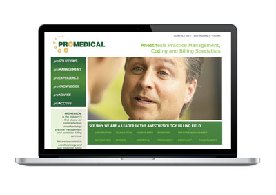 ProMedical Web Site Design
